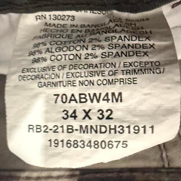 Wrangler Camo Carpenter Pants (34x32) (New) - Picture 2 of 5